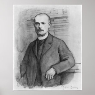 Póster Retrato de Charles Peguy