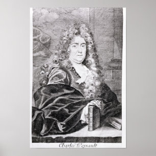 Póster Retrato de Charles Perrault