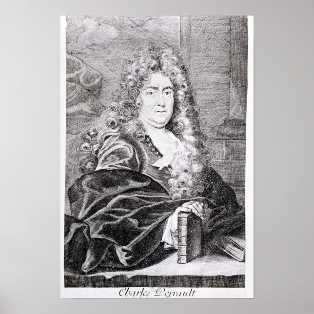 Póster Retrato de Charles Perrault (Frente)