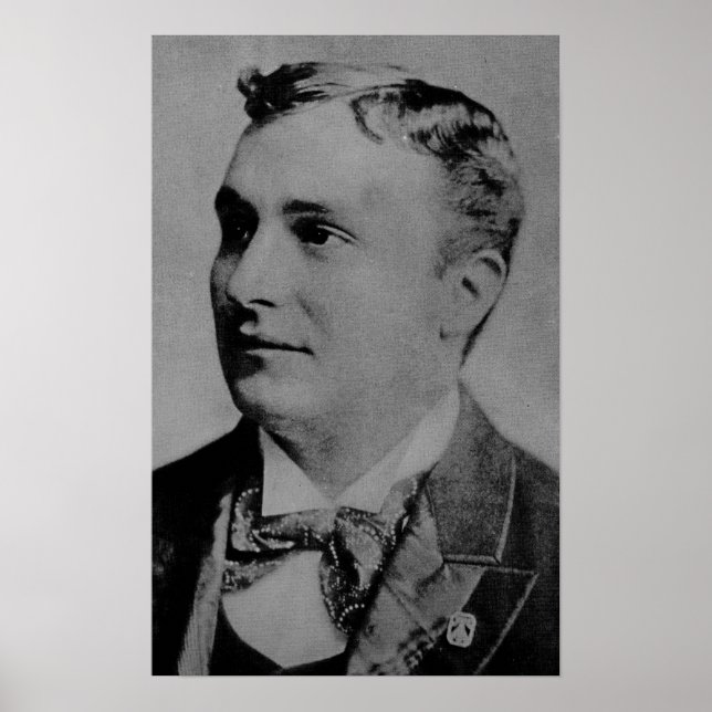 Póster Retrato de Charles Spencer Chaplin, Sr (Frente)