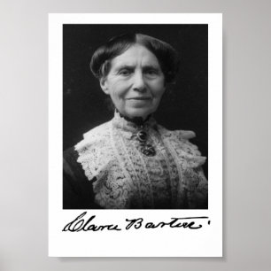 Póster Retrato de Clara Barton