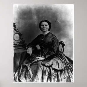 Póster Retrato de Clara Barton