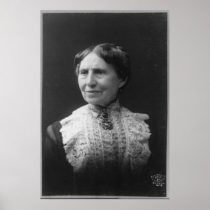 Póster Retrato de Clara Barton más tarde en la vida