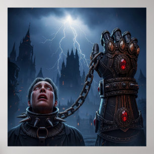 Póster Retrato de corrupción