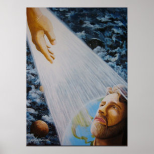 Póster Retrato de Cristo Poster