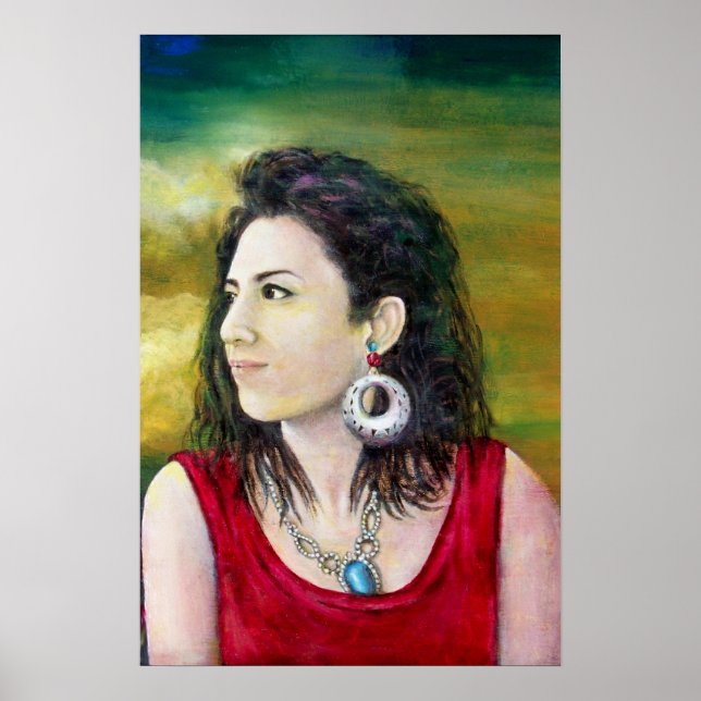 PÓSTER RETRATO DE DAMA (Frente)
