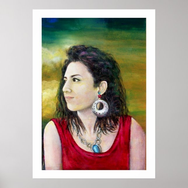 PÓSTER RETRATO DE DAMA (Frente)