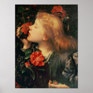 Póster Retrato de Dame Ellen Terry c.1864