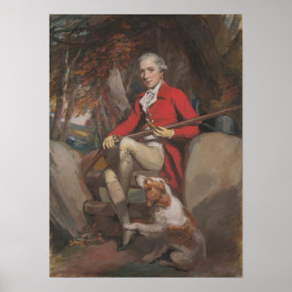 Póster Retrato de Daniel Gardne de Jonas Langford Brooke