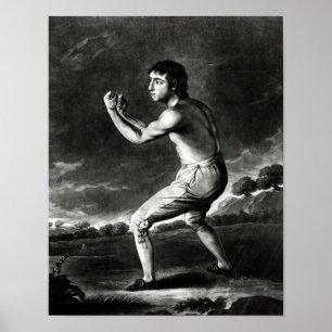 Póster Retrato de Daniel Mendoza