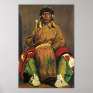 Póster Retrato de Dieguito Roybal por Robert Henri