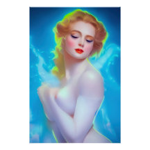 Retrato de diosa etérea - Fantasía surrealista