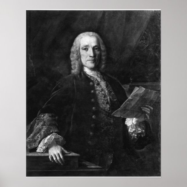 Póster Retrato de Domenico Scarlatti (Frente)