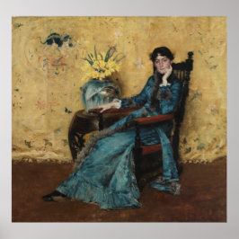 Póster Retrato de Dora Wheeler William Merritt Chase Oil