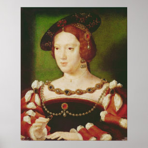 Póster Retrato de Eleanor de Estrasburgo