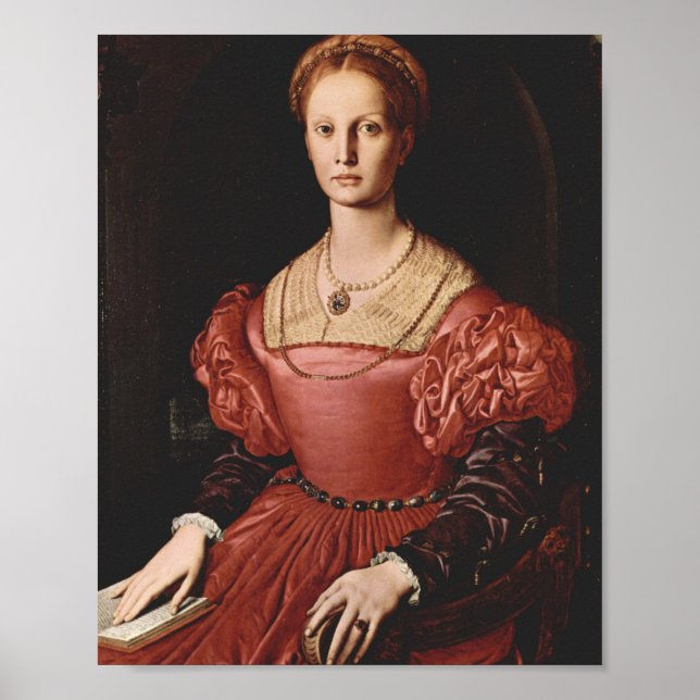Póster Retrato de Elizabeth Bathory (Frente)