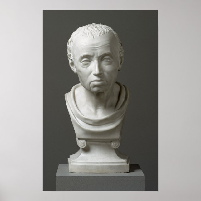 Póster Retrato de Emmanuel Kant , 1801 (Frente)