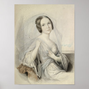 Póster Retrato de Enriqueta Gertrudis Sontag