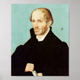Póster Retrato de Felipe Melancón, 1537