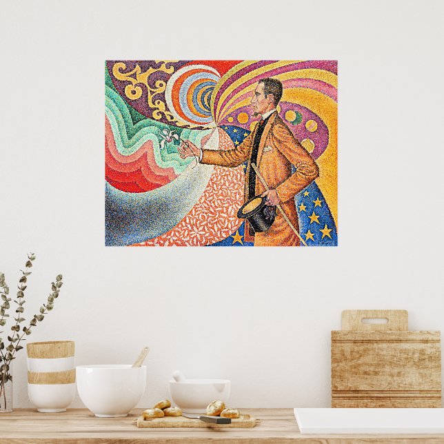 Póster Retrato de Felix Feneon (Cocina)