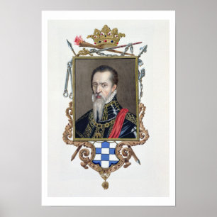Póster Retrato de Fernando Álvarez de Toledo duque de Al