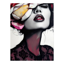 Retrato de flor