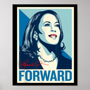 Póster Retrato de Foward Kamala