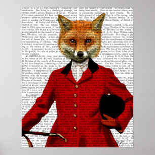 Póster Retrato de Fox Hunter 2