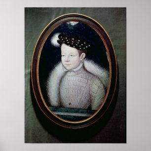 Póster Retrato de Francisco II como delfín de Francia