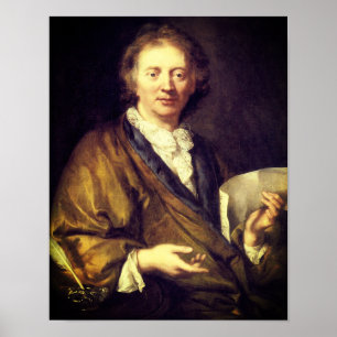 Póster Retrato de François Couperin