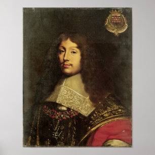 Póster Retrato de Francois VI Duque de La