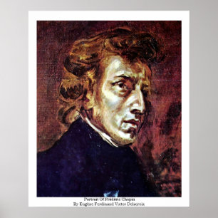 Póster Retrato De Frédéric Chopin