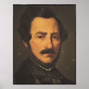 Póster Retrato de Gaetano Donizetti