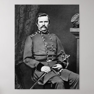 Póster Retrato de general Simon Bolivar Buckner