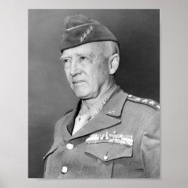 Póster Retrato de George S. Patton
