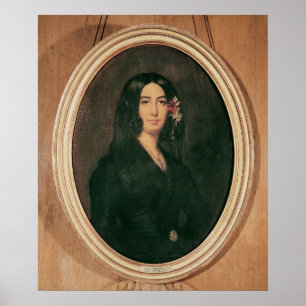 Póster Retrato de George Sand