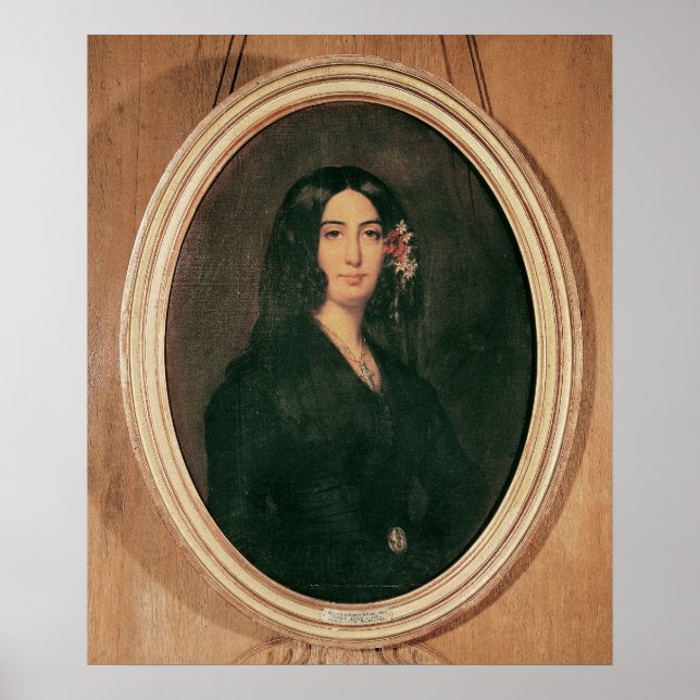 Póster Retrato de George Sand (Frente)