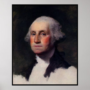 Póster Retrato de George Washington