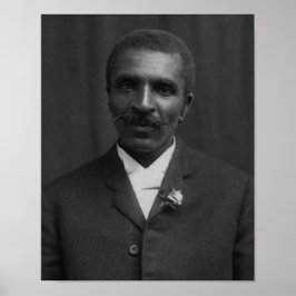 Póster Retrato de George Washington Carver