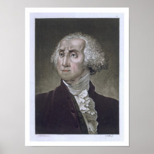 Póster Retrato de George Washington, de 'Le Costume An