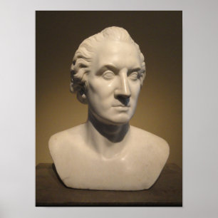 Póster Retrato de George Washington el   1828-30