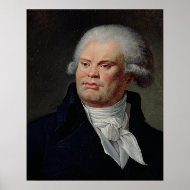 Póster Retrato de Georges Danton (Frente)