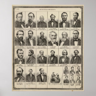 Póster Retrato de Greenleaf, Minnesota