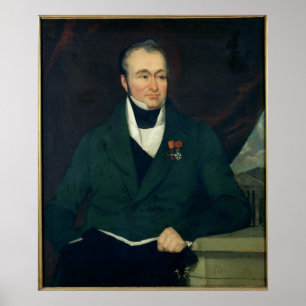 Póster Retrato de Guillaume Dupuytren