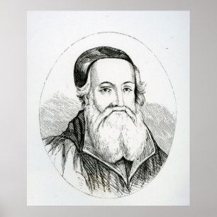Póster Retrato de Guillermo Grindal