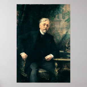 Póster Retrato de Gustavo Eiffel 1905
