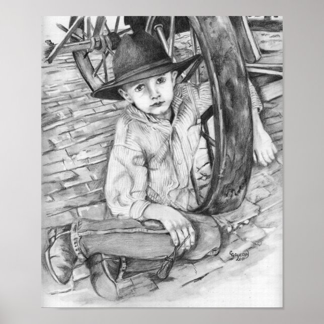 Póster Retrato de Haden (Frente)