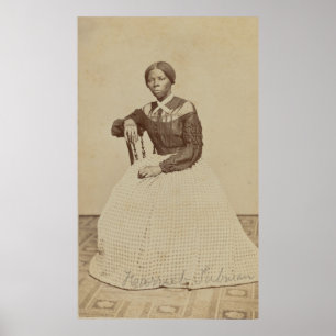 Póster Retrato de Harriet Tubman   1868-69