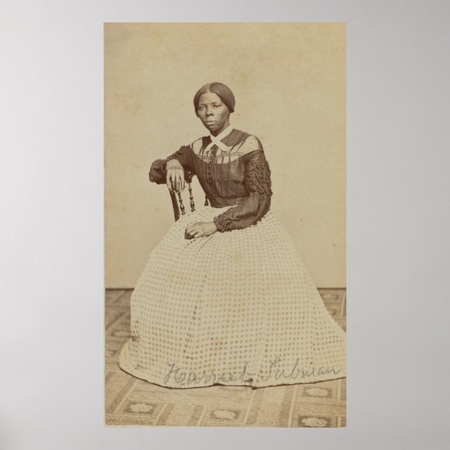 Póster Retrato de Harriet Tubman | 1868-69 (Frente)
