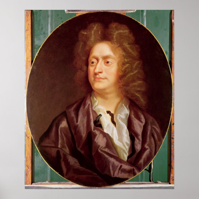 Póster Retrato de Henry Purcell, 1695 (Frente)